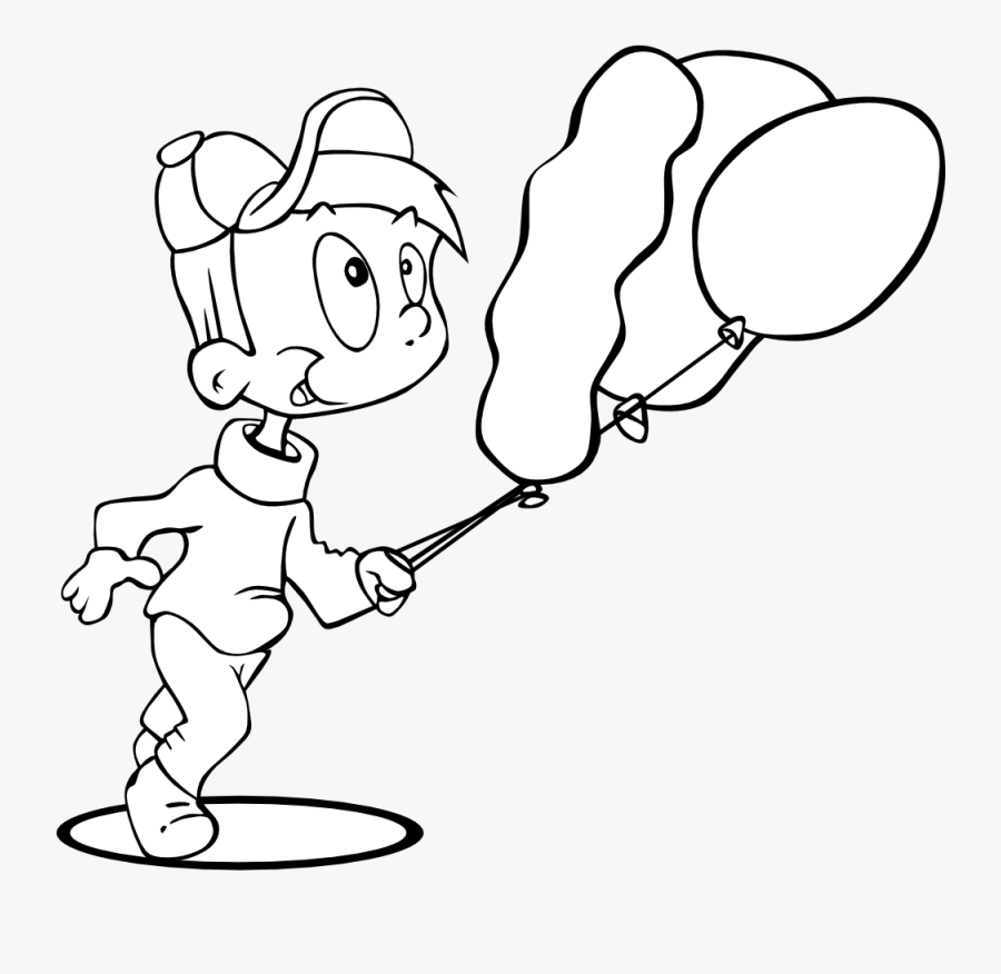 Free Vector Outline Boy Running Clip Art - Boy Running, Transparent Clipart