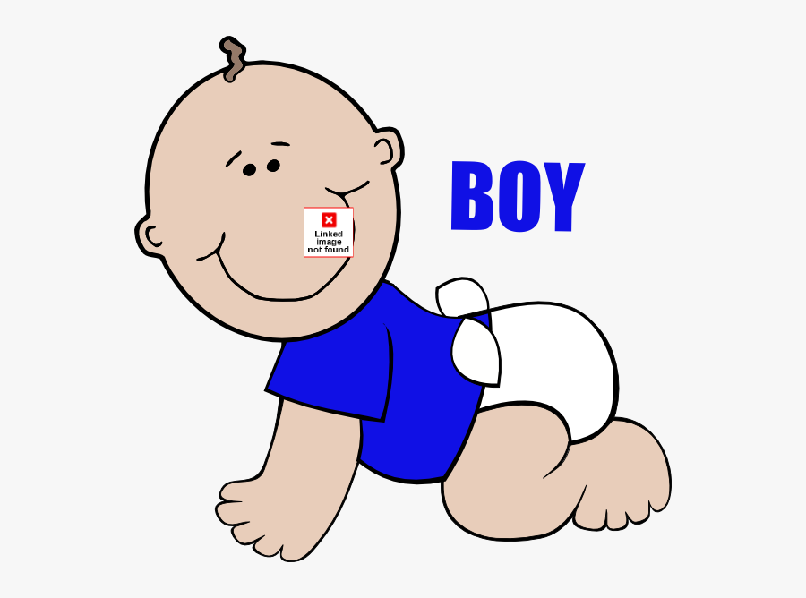 Baby Boy On Floor Crawling Clip Art - Baby Crawling Cartoon Png, Transparent Clipart