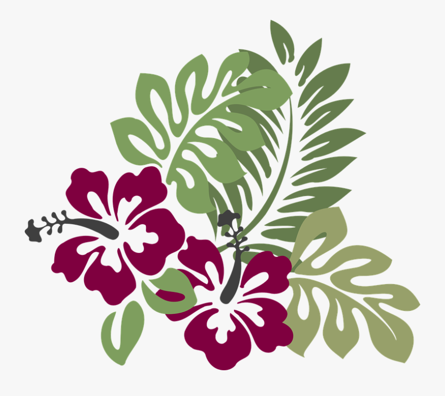 Hawaii Hawaiian Clipart - Hibiscus Clip Art, Transparent Clipart