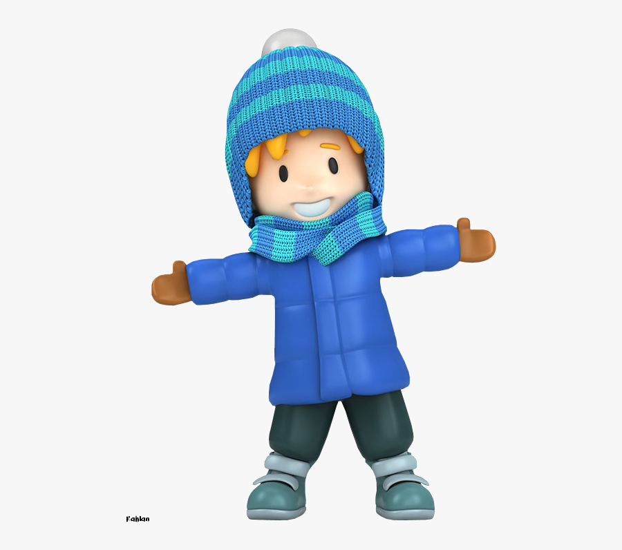 Winter Little Boy Clip Art Clip Art - Winter Kid Png, Transparent Clipart
