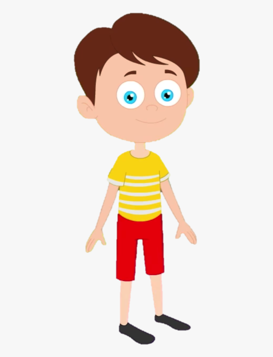 Boys Clipart Brown Hair - Brown Hair Boy Clipart, Transparent Clipart