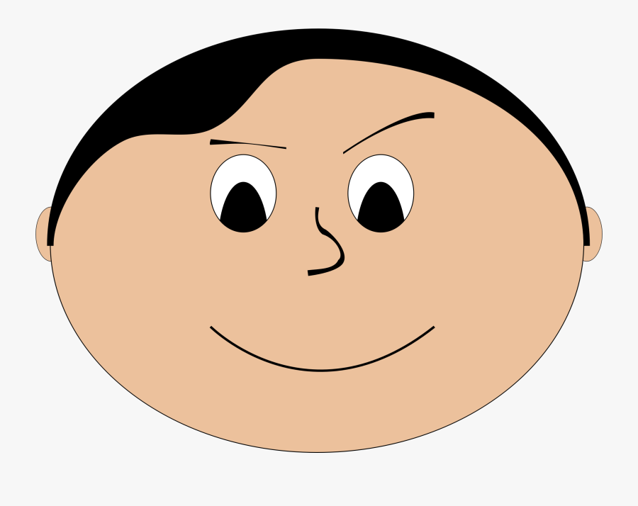 Mischievous Boy Clipart, Vector Clip Art Online, Royalty - Mischievous Smile Clipart, Transparent Clipart