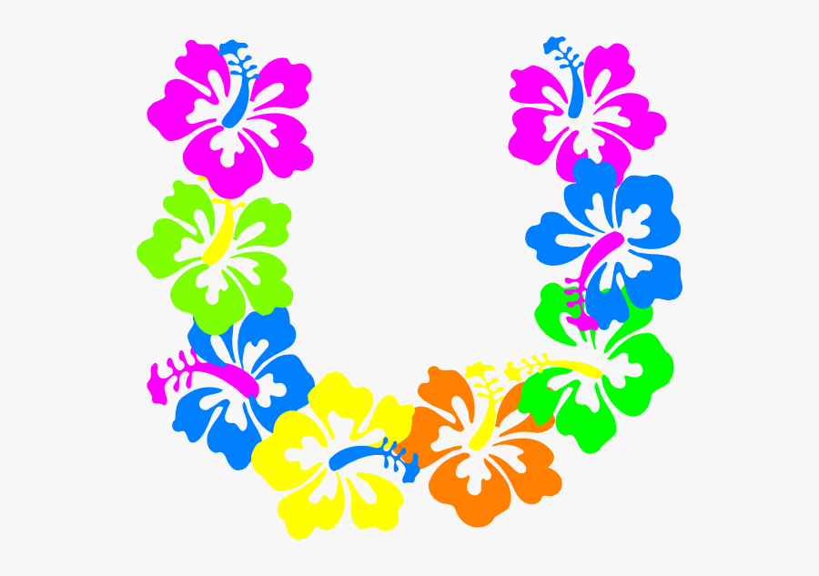 Flower Lei Clipart Collection - Hibiscus Clip Art, Transparent Clipart