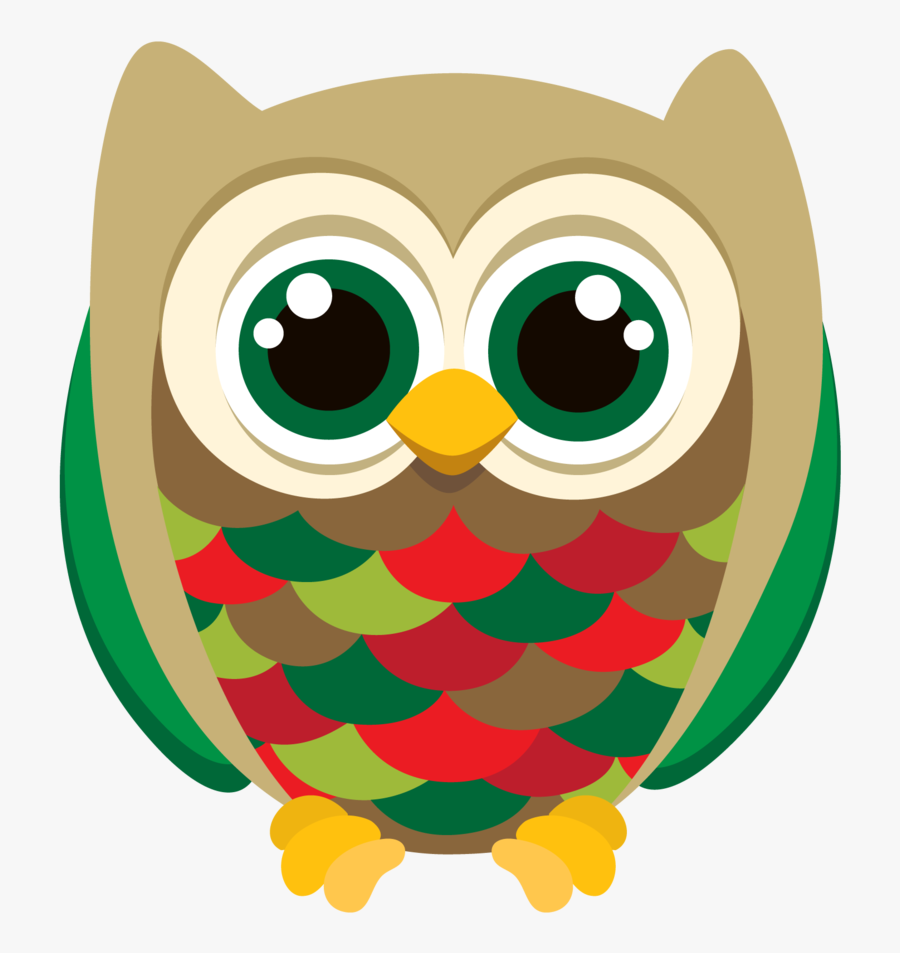 Christmas Clipart, Christmas Wishes, Happy Holidays - Corujinha Natal Png, Transparent Clipart