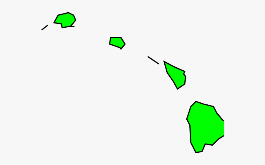 Hawaii Clipart Greenery - Hawaii Island Clip Art, Transparent Clipart