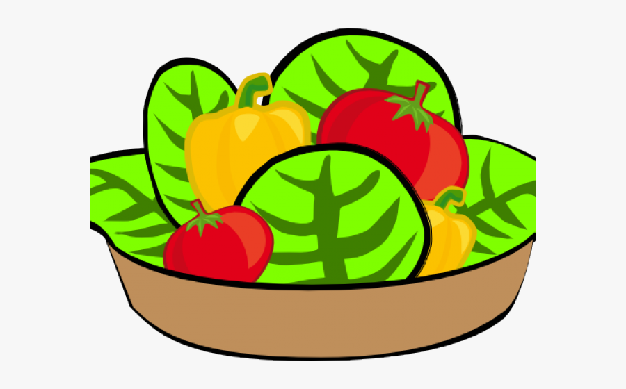 Transparent Tomato Clipart - Transparent Background Salad Clip Art, Transparent Clipart