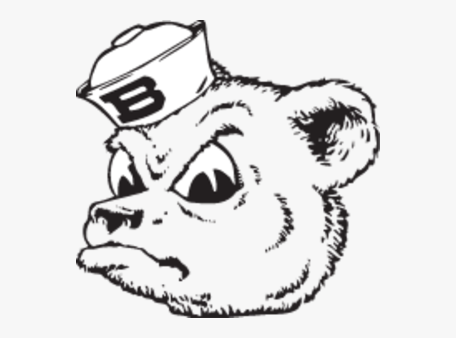 Transparent Bear Clipart Black And White - Baylor Bears And Lady Bears, Transparent Clipart