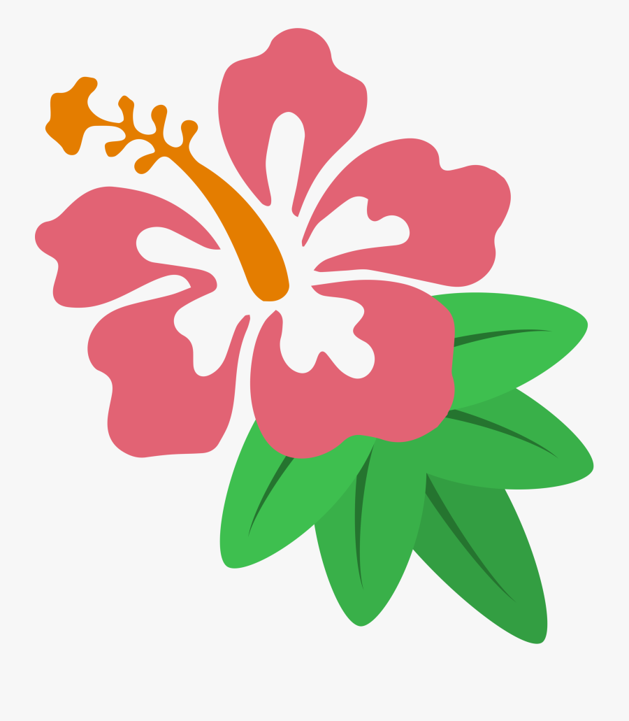 Hawaiian Hibiscus Drawing Clip Art - Hibiscus Flower Clipart Png, Transparent Clipart