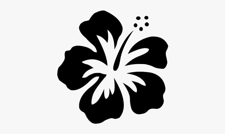 Clip Art Library - Imagen De Flor Hawaiana, Transparent Clipart