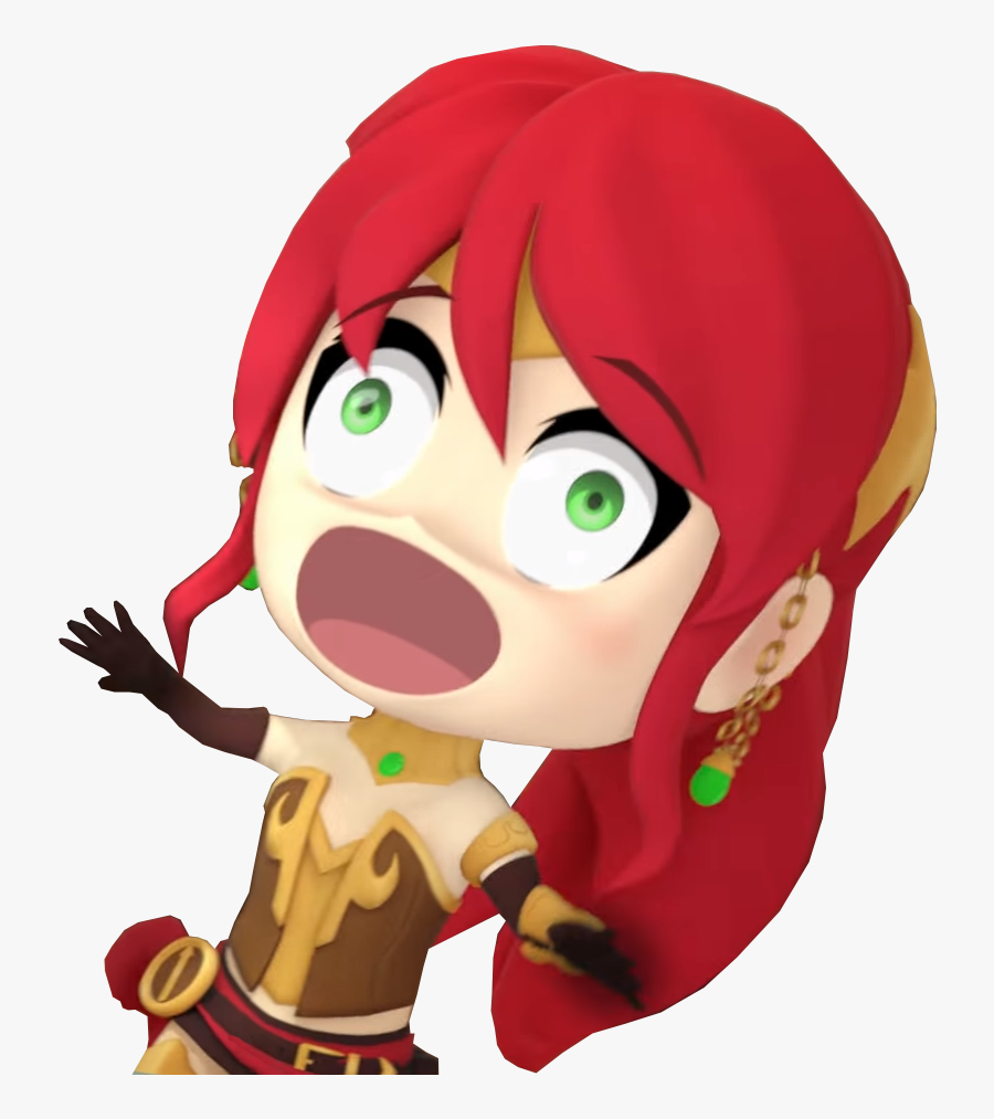 Killer Lettuce🌹 Ino3fkizx Replied With This - Rwby Pyrrha Unholy Scream, Transparent Clipart