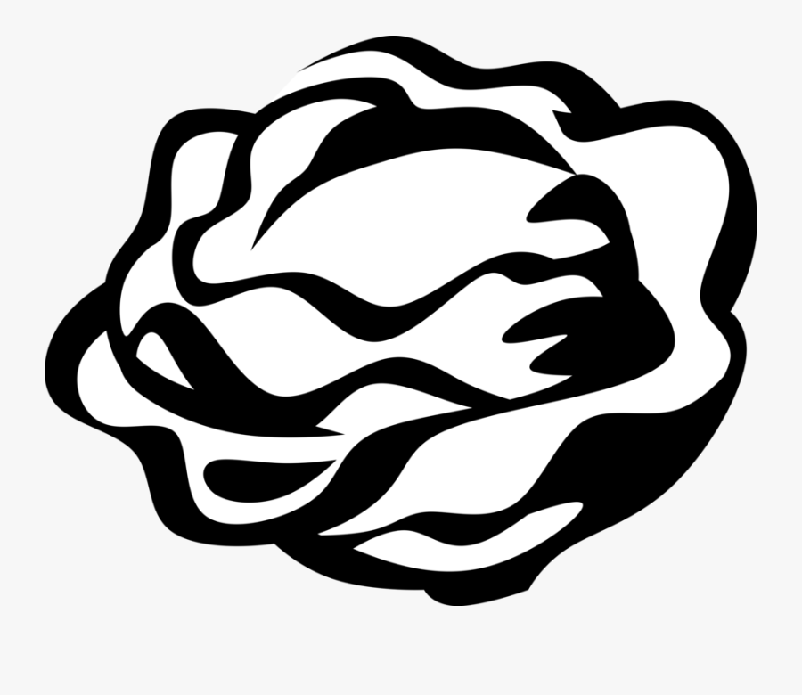 Clip Art Salad Green Image Illustration - Vetor Alface, Transparent Clipart