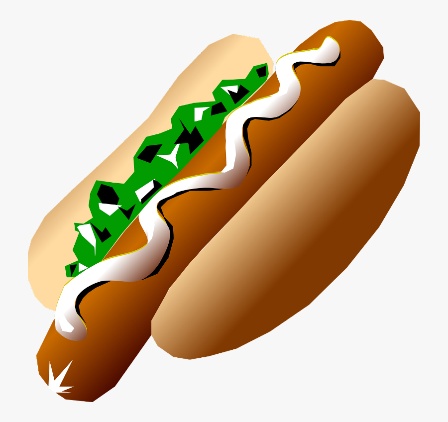 Chaud Chiens Alimentaire - Hot Dog Clip Art, Transparent Clipart