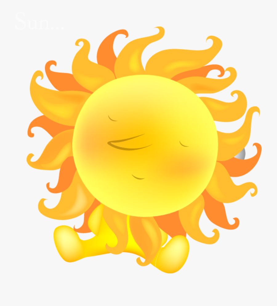 Cartoon Cute Summer Hot Sun 2093*2222 Transprent Png - Cute Png Cartoons Sun, Transparent Clipart