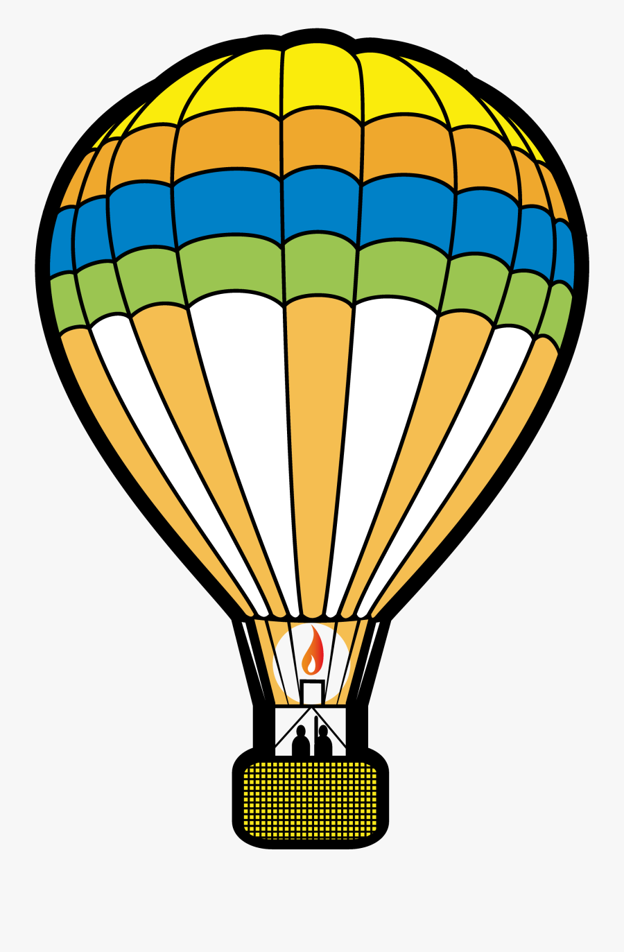 Hot Air Ballooning Clip Art - Hot Air Balloon, Transparent Clipart
