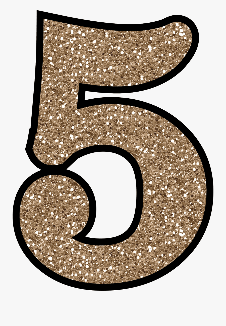 Glitter Without The Mess - Glitter Number 5 , Free Transparent Clipart