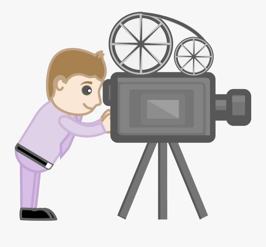 Clip Art Camera Photography Clip Art - Camaras De Cine Animadas, Transparent Clipart