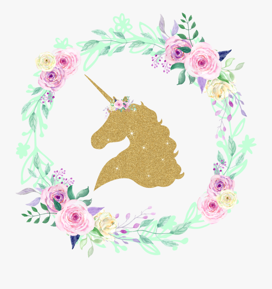 Unicorn Clipart Glitter - Unicorn Baby Shower Invitations Templates, Transparent Clipart