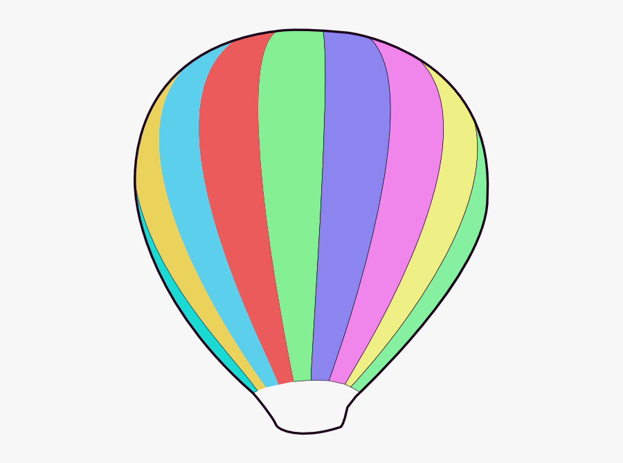 Free Vector Hot Air Ballon Clip Art - Clipart Transparent Hot Air Balloon Baskets, Transparent Clipart