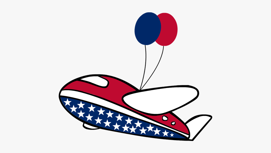 Presidents Day Clip Art - Plane To America Clipart, Transparent Clipart