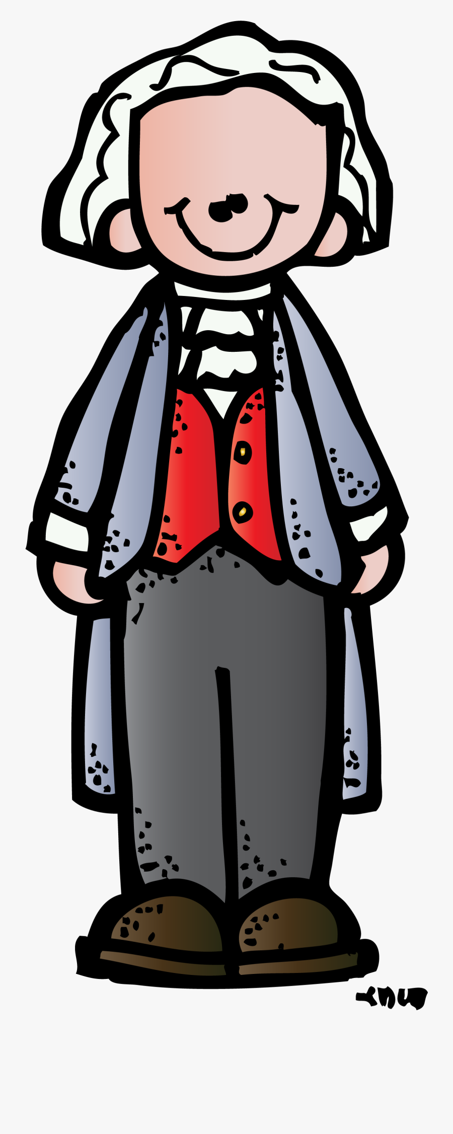 Transparent George Washington Clipart - Presidents Day Clipart Melonheadz, Transparent Clipart