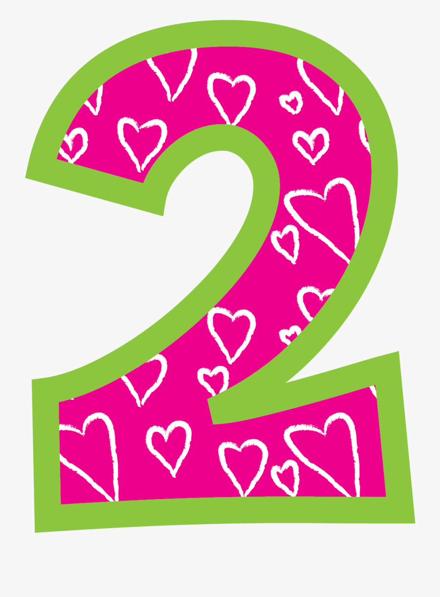 2 Clipart - Number 2 Clip Art, Transparent Clipart
