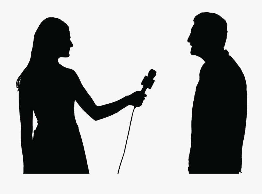 Job Interview Silhouette Clip Art Discount Sale 65bdd - Interview Silhouette Png, Transparent Clipart