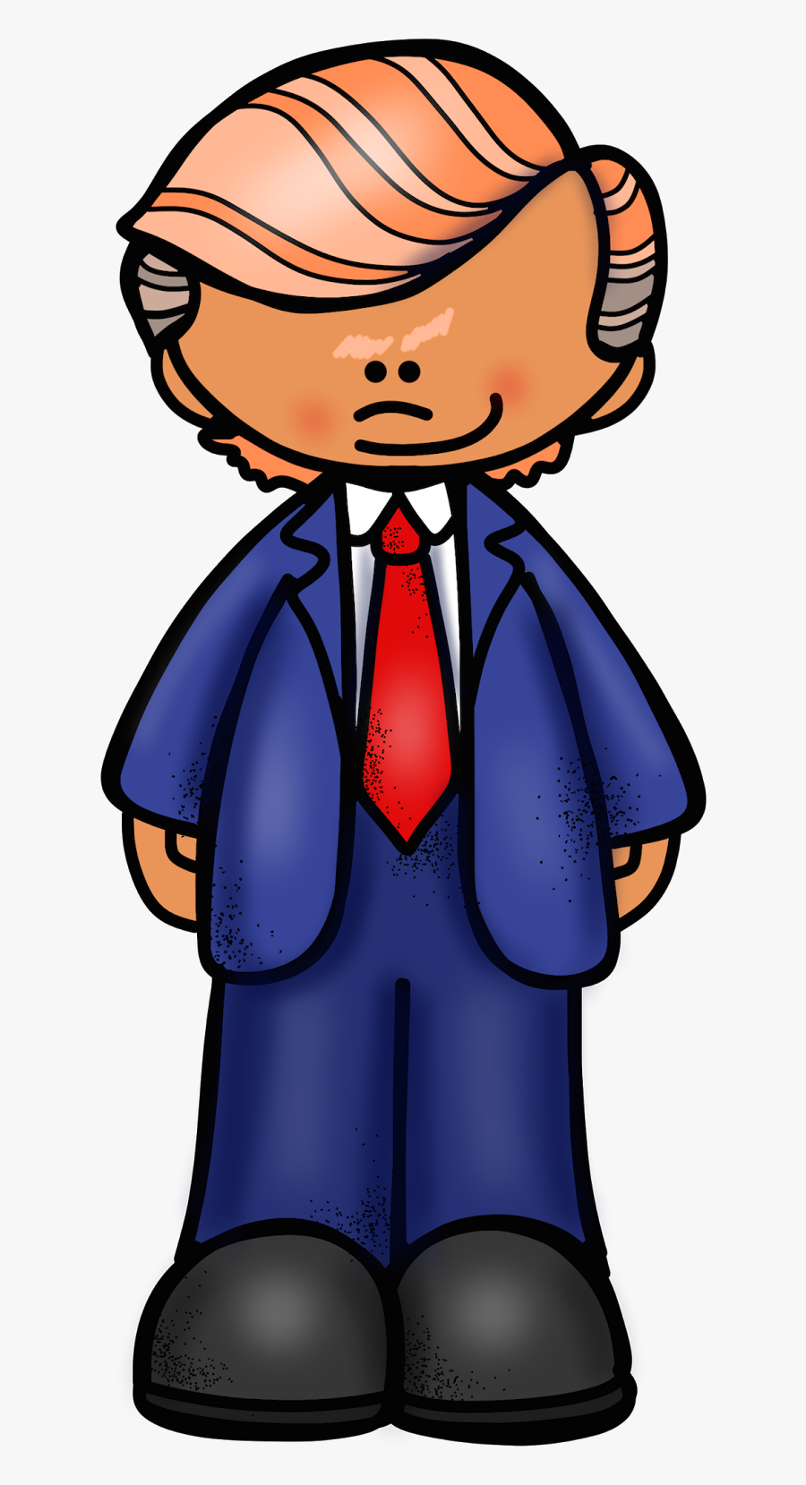 Transparent Presidents Day Clipart - Black And White Educlips, Transparent Clipart