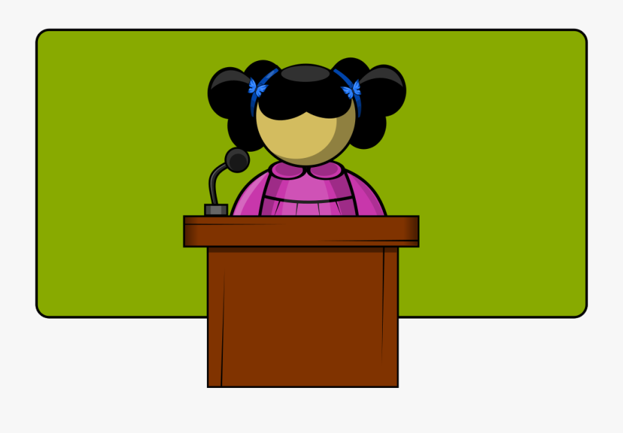 Public Speaking Contest Clipart - Speaker Clipart, Transparent Clipart