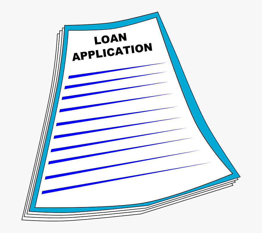 Money Check Clipart - Application Clip Art, Transparent Clipart