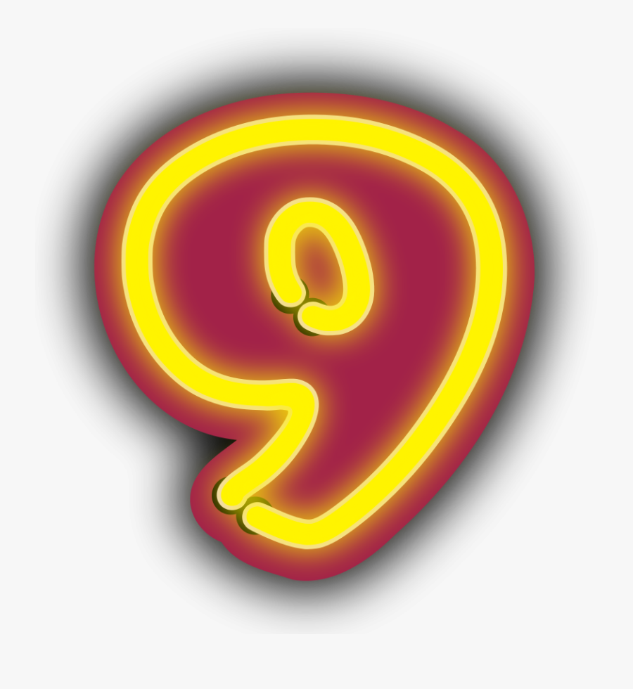 Number 9 Clipart, Transparent Clipart