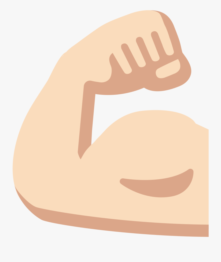 Transparent Muscle Emoji Png, Transparent Clipart
