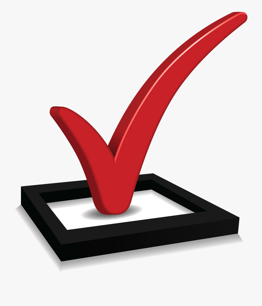 Check Clipart At Free For Personal Use Transparent - 3d Check Box Png, Transparent Clipart