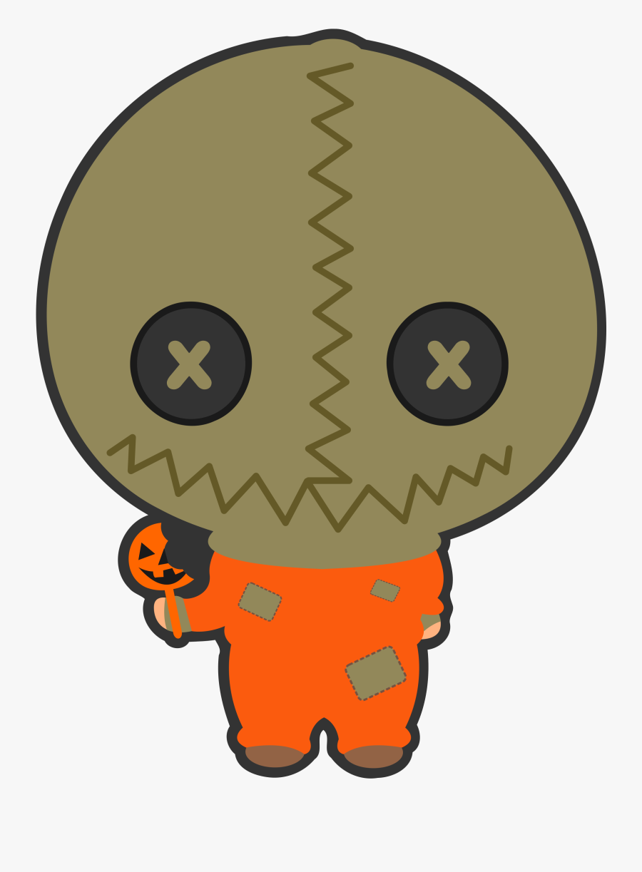 Trick R Treat Sam Cute Drawing, Transparent Clipart