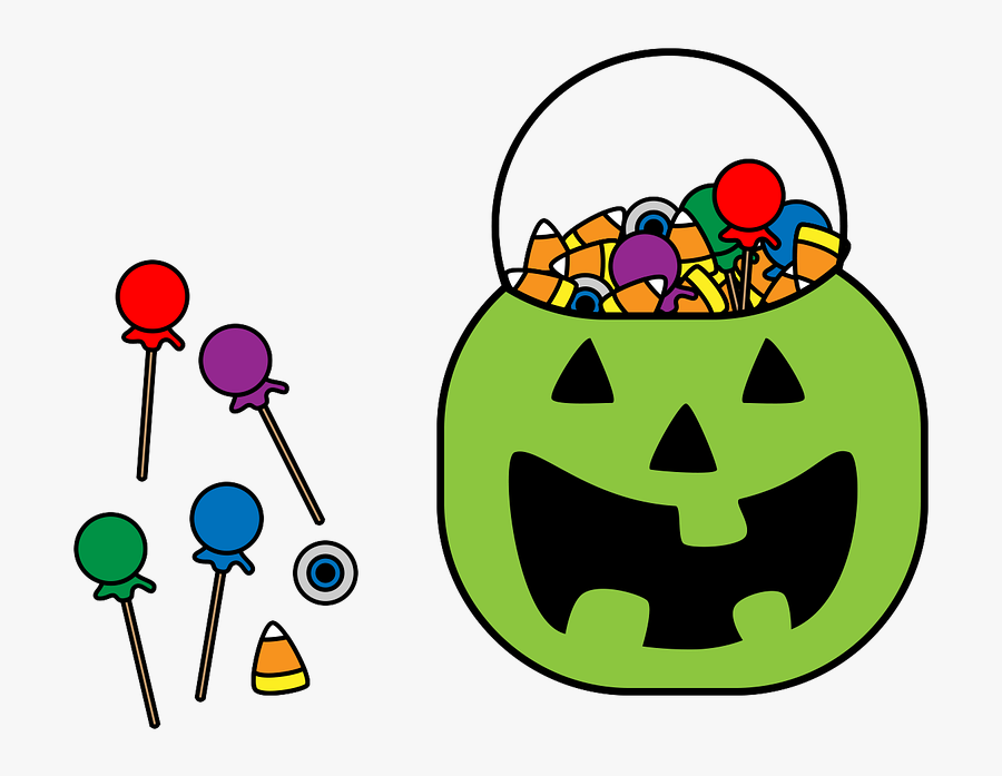 Vacation, Halloween, Candy, Trick Or Treat, Treat - Trick Or Treat Candy Png, Transparent Clipart