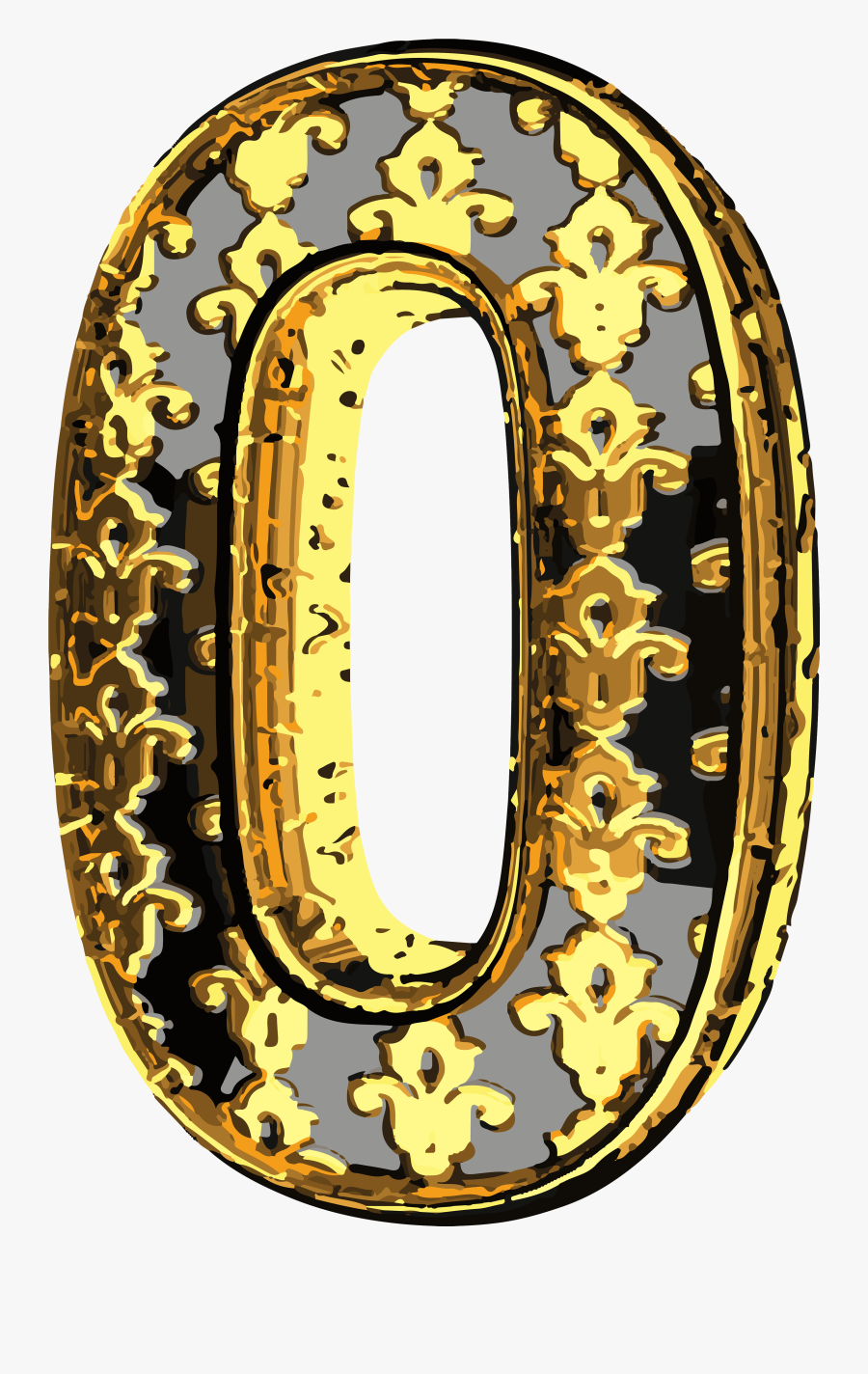 Free Png Vintage Numbers Png, Transparent Clipart