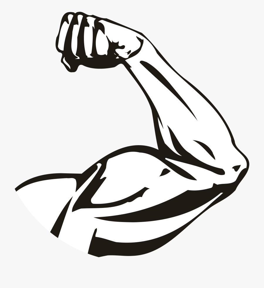 Transparent Arm Clipart - We Can Do It Typography, Transparent Clipart