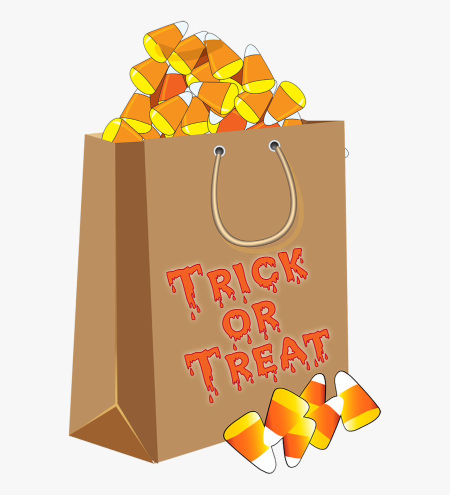 Trick Or Treat Candy Clipart - Halloween Candy Transparent Background Clipart, Transparent Clipart