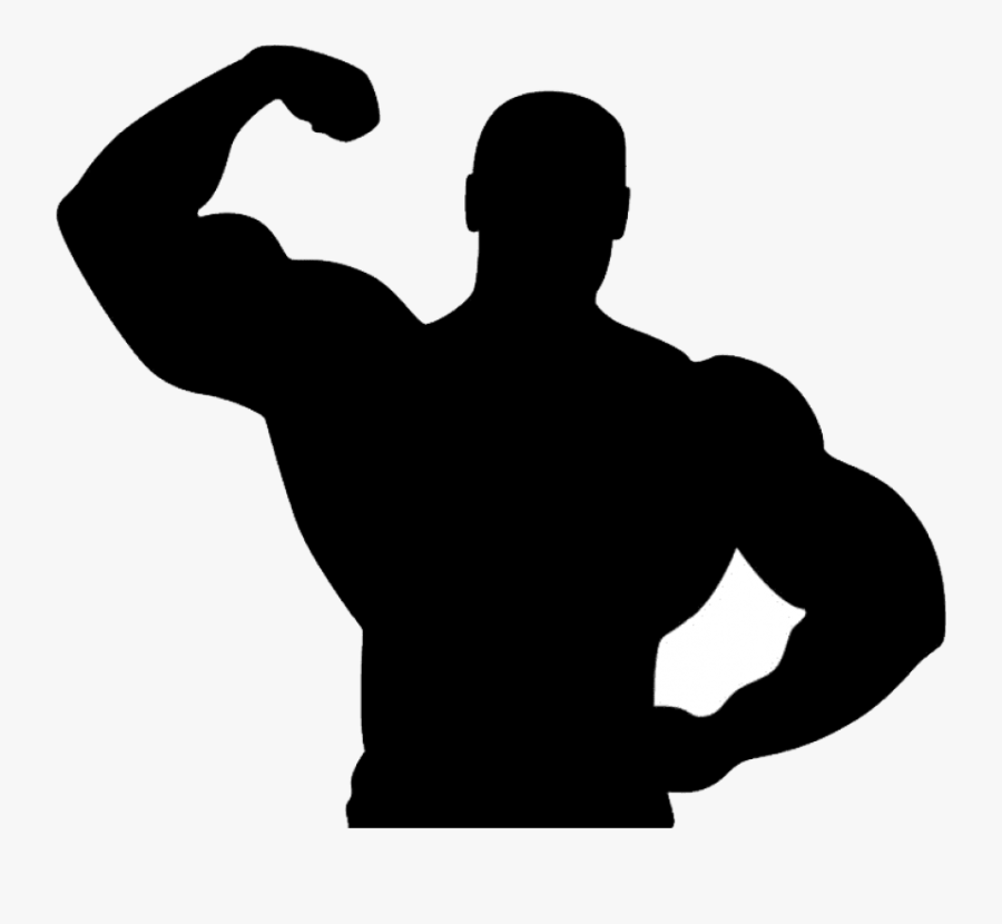 Thumb Image - Muscle Silhouette Png, Transparent Clipart