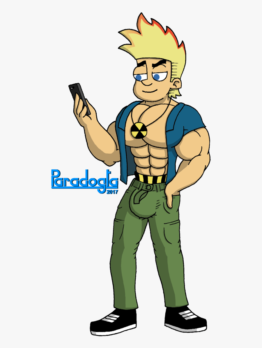 Muscle Teen Johnny Test By Paradogta - Johnny Test Muscle, Transparent Clipart
