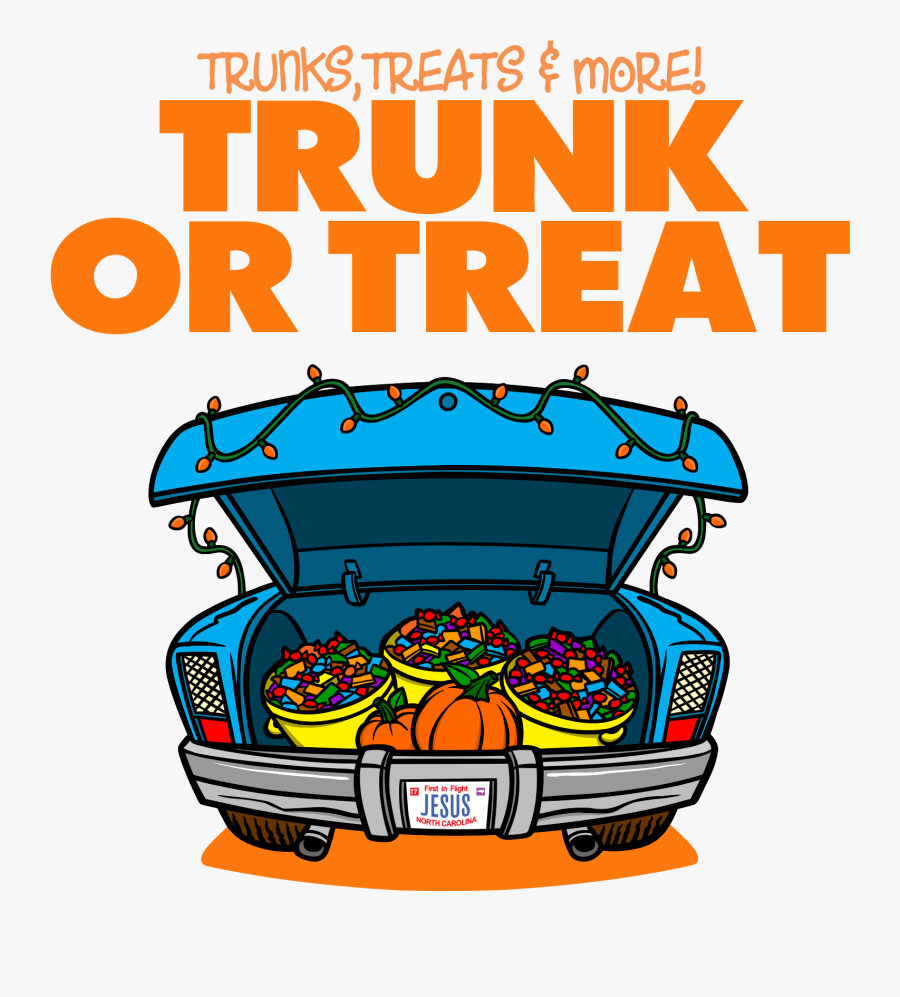 As A Safe Alternative To Trick Or Treating, Good Hope - Clip Art Trunk Or Treat, Transparent Clipart