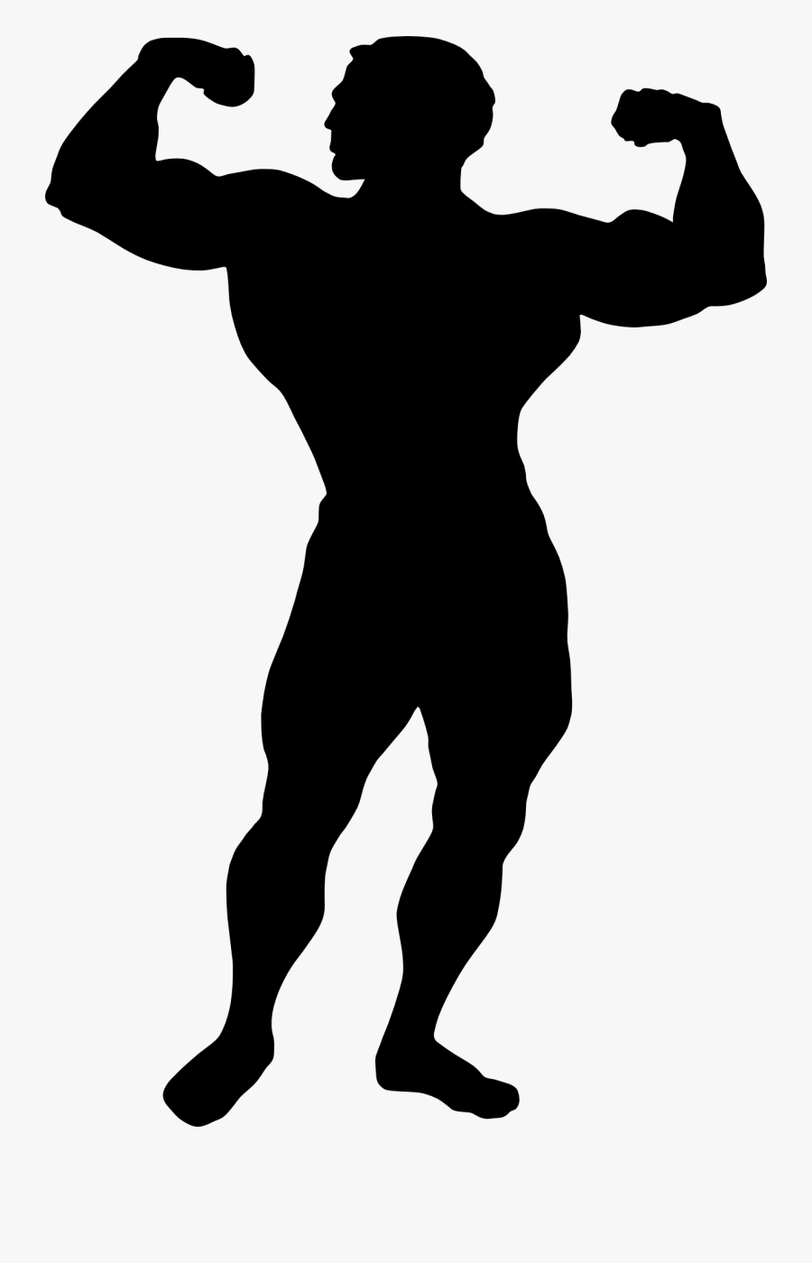 Muscle Clip Art Yycxrp Clipart - Muscle Man Clipart, Transparent Clipart