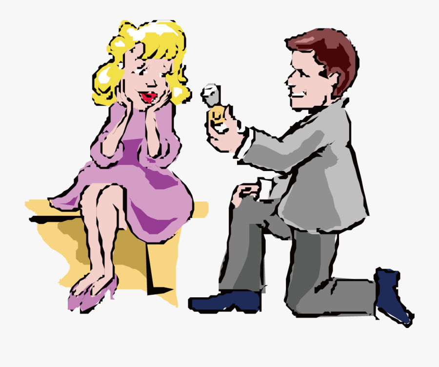 Animation Marry A Man - Cartoon, Transparent Clipart