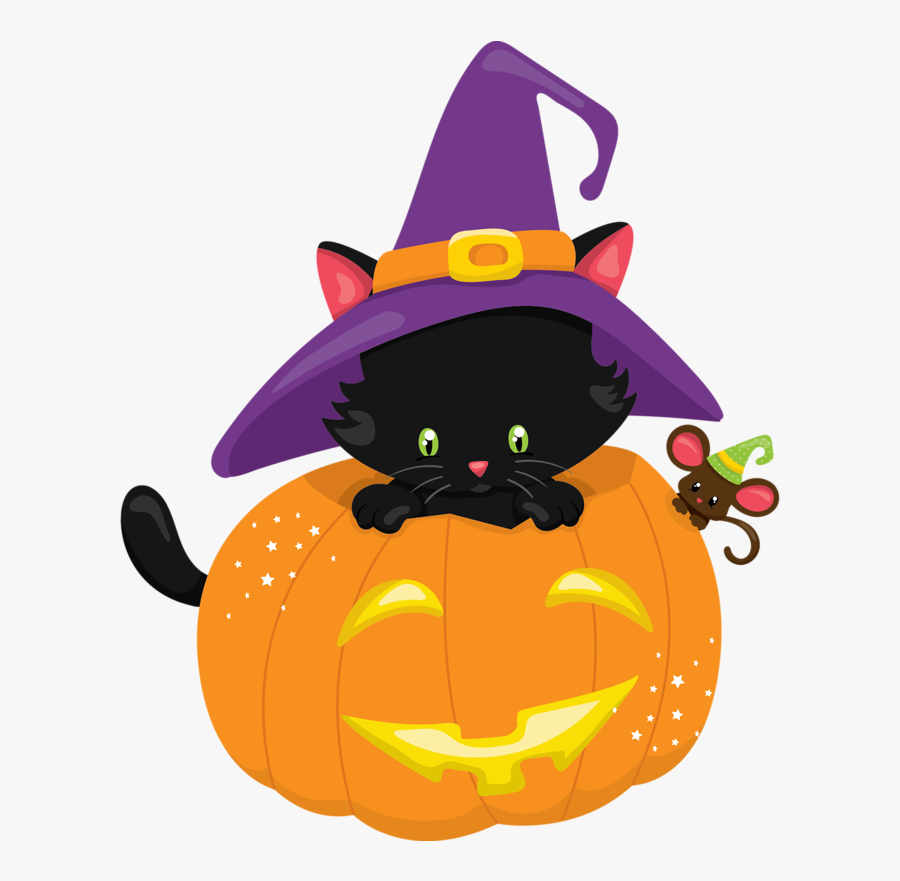 Halloween Iii, Halloween 2017, Halloween Clipart, Clip - Cat Trick Or ...