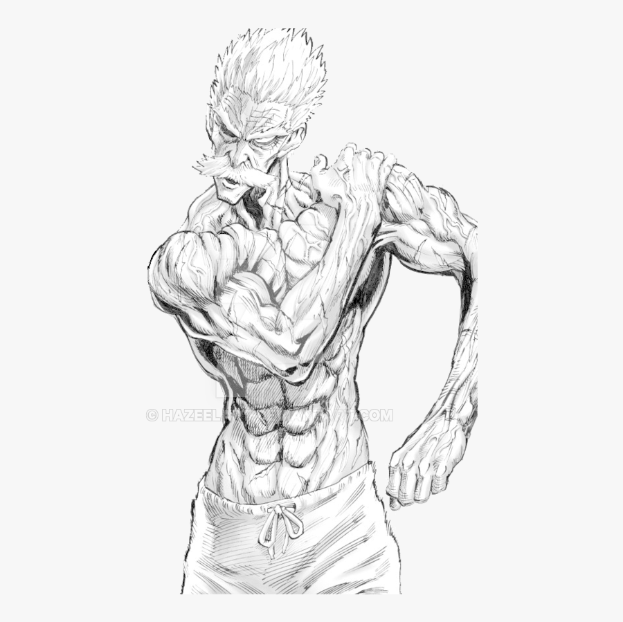 One Punch Man Png -clipart Royalty Free Library Bang - One Punch Man Muscles, Transparent Clipart