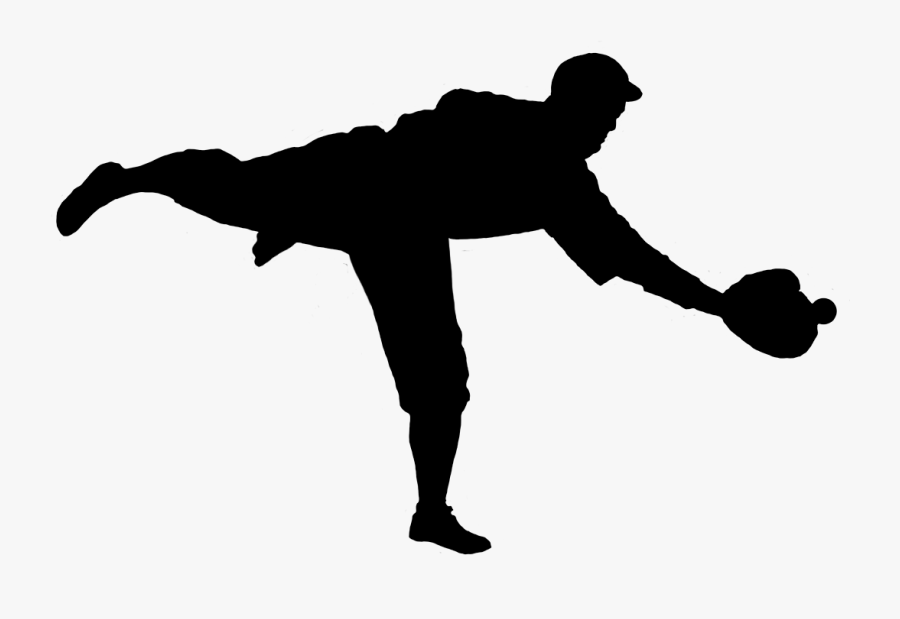 Baseball Glove Infielder Pitcher Baseball Player - Catching A Baseball Png, Transparent Clipart