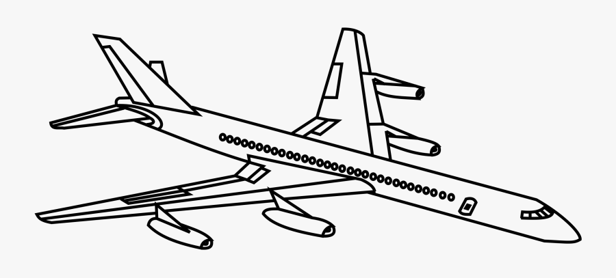 Jet Liner - Vector Jet Plane Png, Transparent Clipart