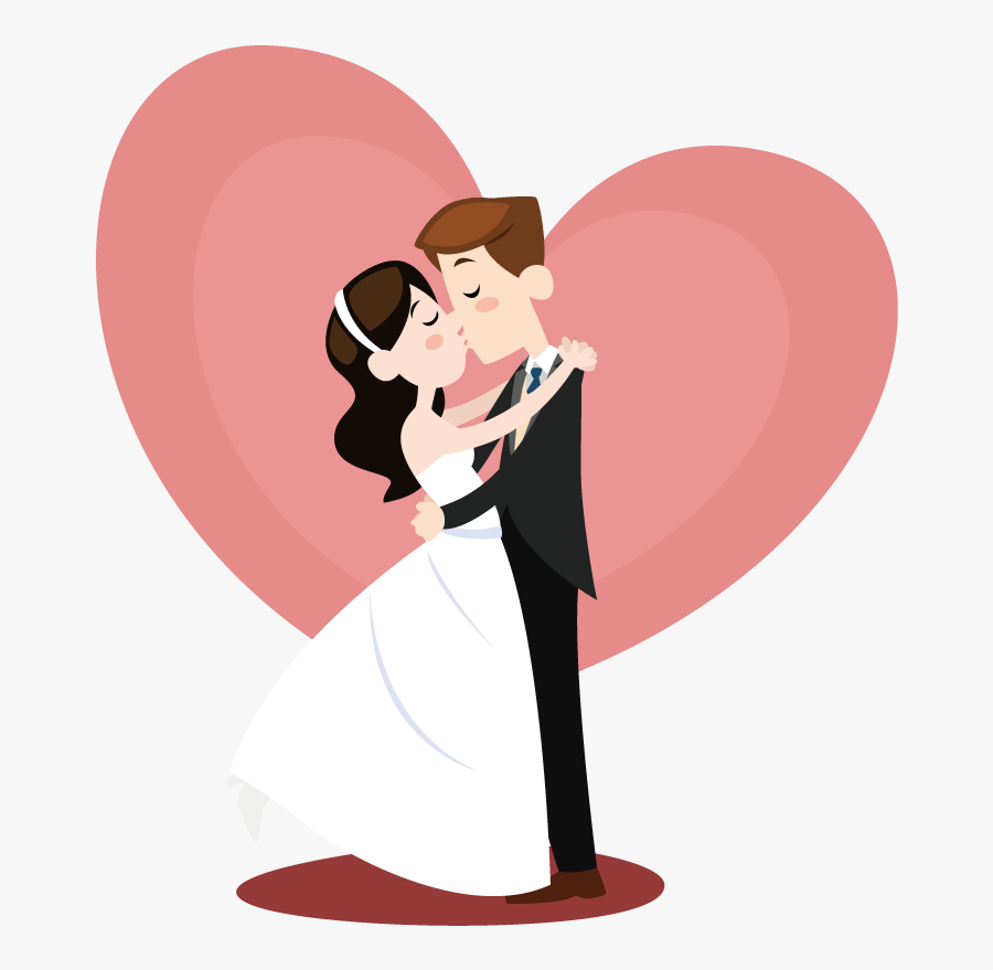 Wedding Invitation Marriage Bridegroom - Wedding Heart Design Png, Transparent Clipart