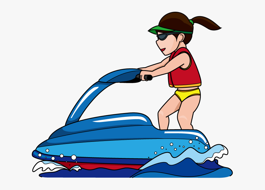 Jet Ski Clip Art - Transparent Background Jet Ski Clipart, Transparent Clipart