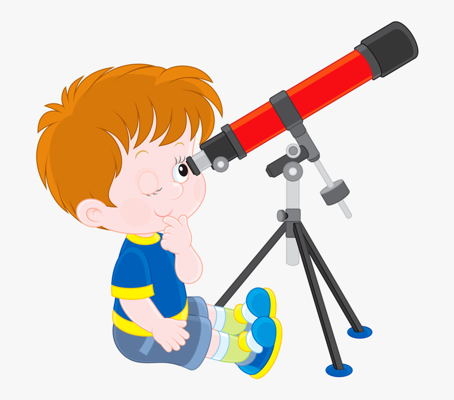 Png Clip Art - Little Astronomer, Transparent Clipart