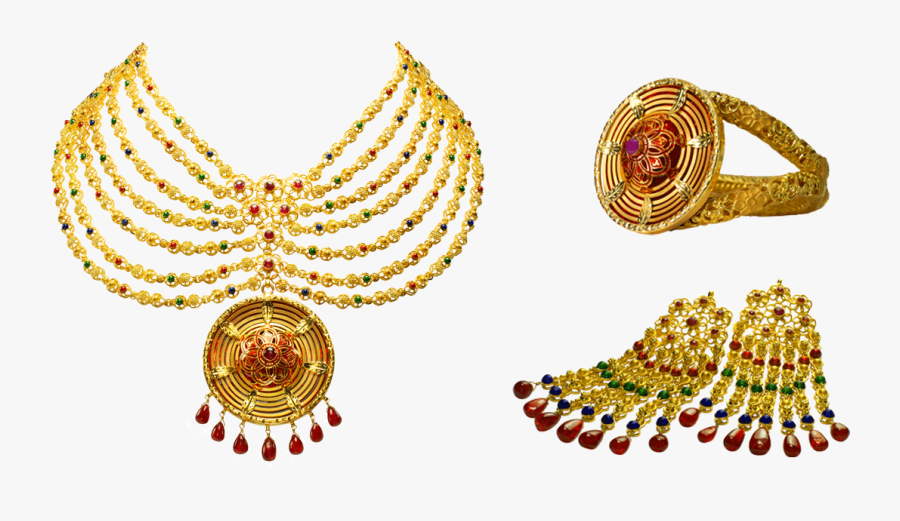 Simple Gold Ornaments For Wedding - Jewellery, Transparent Clipart